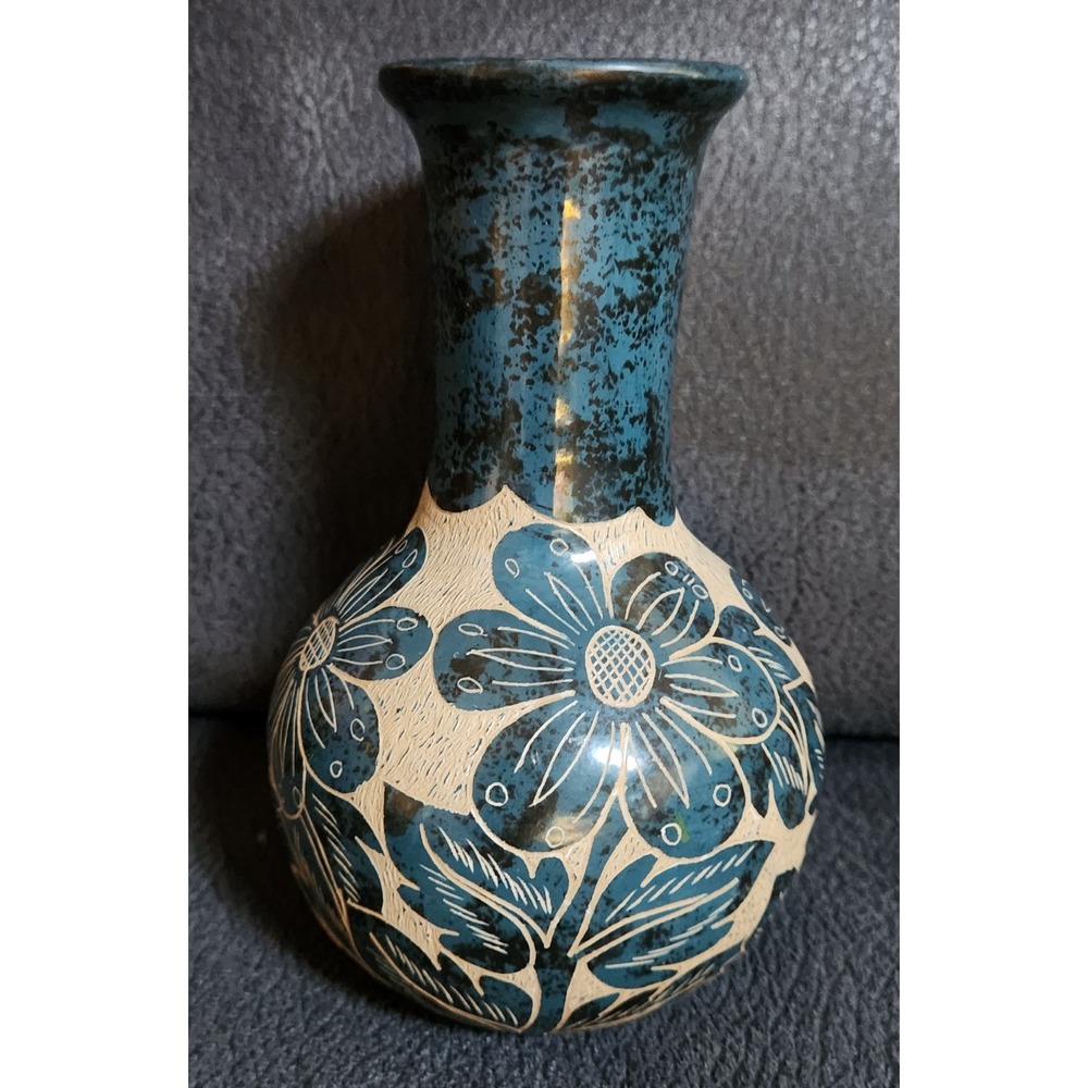 Vintage Mexican Pottery Vase